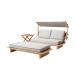  Apple Bee | Loungebed met Zonneluifel Robinson 757863-01